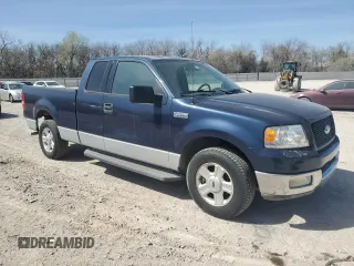 2004 Ford F-150 XL with VIN 1FTPX12554NA82051, listed as a Copart auction lot 49879965 with 136,726 mi miles and Salvage title. Bid and sale history available at DreamBid. Image 4.