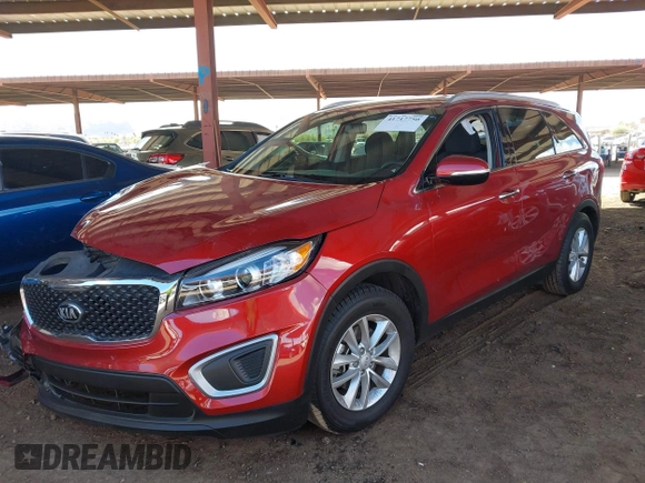 2018 Kia Sorento LX with VIN 5XYPG4A32JG340689, listed as a IAAI auction lot 41717750 with 72,212 mi miles. Bid and sale history available at carsss.com. Image 17.