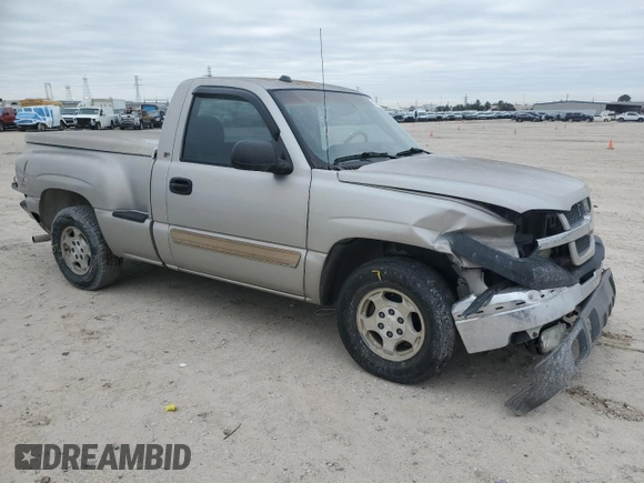 2004 Chevrolet Silverado 1500 LS with VIN 1GCEC14T04Z184560, listed as a Copart auction lot 87549745 with 113,569 mi miles and Salvage Title. Bid and sale history available at carsss.com. Image 4.