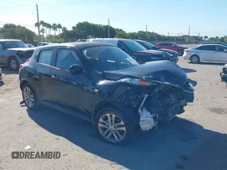2013 Nissan Juke S with VIN JN8AF5MR9DT204426, listed as a IAAI auction lot 41840784 with 1 mi miles. Bid and sale history available at carsss.com. Image 1.