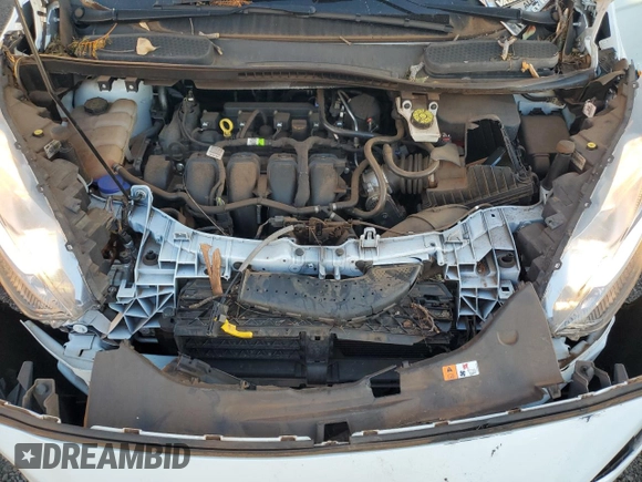 2021 Ford Transit Connect XL with VIN NM0LS6E26M1485746, listed as a Copart auction lot 84166864 with 25,547 mi miles and Salvage title. Bid and sale history available at DreamBid. Image 12.