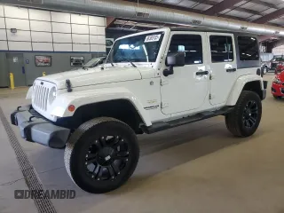 2015 Jeep Wrangler Unlimited Sahara with VIN 1C4HJWEG7FL684092, listed as a Copart auction lot 66388105 with 122,995 mi miles and Clean title. Bid and sale history available at DreamBid. Image 1.