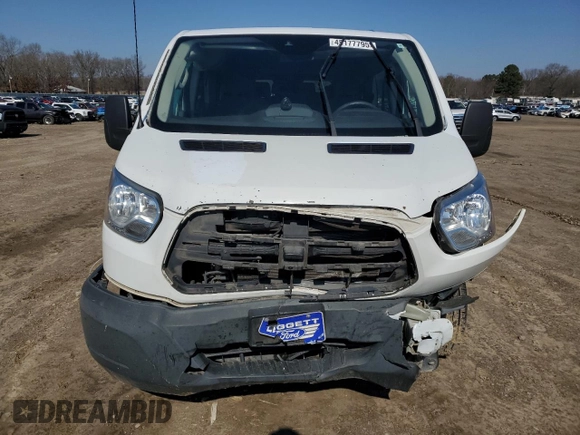 2018 Ford Transit Passenger XL with VIN 1FBZX2YG4JKA75505, listed as a Copart auction lot 45177795 with 183,203 mi miles and Salvage title. Bid and sale history available at DreamBid. Image 5.
