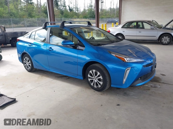 2020 Toyota Prius LE with VIN JTDL9RFU5L3018787, listed as a IAAI auction lot 42723431 with 30,793 mi miles and . Bid and sale history available at DreamBid. Image 1.