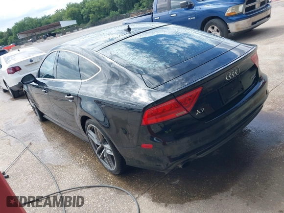 2012 Audi A7 Prestige with VIN WAU3GAFC7CN158467, listed as a IAAI auction lot 42583561 with 180,940 mi miles and . Bid and sale history available at DreamBid. Image 3.