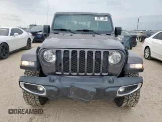 2021 Jeep Gladiator Willys с VIN 1C6HJTAG9ML606731, выставлен на аукционе Copart как лот 59873205 с пробегом 84 811 миль миль и Списание • Salvage title. История ставок и продаж доступна на DreamBid. Изображение 5.