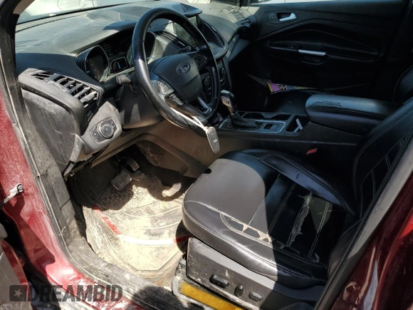 2019 Ford Escape SEL with VIN 1FMCU9HD5KUA05506, listed as a Copart auction lot 47435185 with 201,827 mi miles and Salvage Title. Bid and sale history available at carsss.com. Image 7.