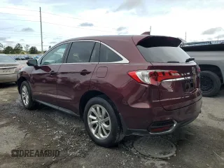 2018 Acura RDX Technology with VIN 5J8TB3H5XJL002817, listed as a Copart auction lot 59493895 with 107,378 mi miles and Salvage title. Bid and sale history available at DreamBid. Image 2.
