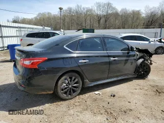 2017 Nissan Sentra SR with VIN 3N1AB7AP2HY268748, listed as a Copart auction lot 50309415 with 113,124 mi miles and Salvage title. Bid and sale history available at DreamBid. Image 3.