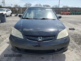2004 Honda Civic EX with VIN 2HGES26774H632688, listed as a Copart auction lot 51146415 with 186,522 mi miles and Salvage Title. Bid and sale history available at DreamBid. Image 5.