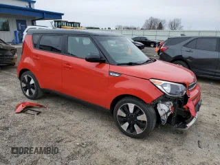 2017 Kia Soul + with VIN KNDJP3A57H7436343, listed as a Copart auction lot 51953715 with 56,532 mi miles and Clean Title. Bid and sale history available at carsss.com. Image 4.