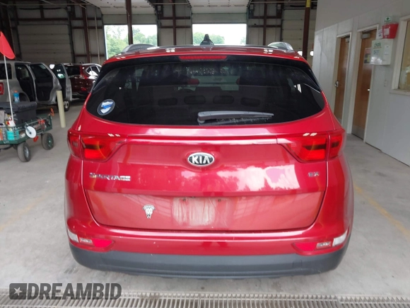 2017 Kia Sportage EX with VIN KNDPNCAC6H7270282, listed as a IAAI auction lot 42616771 with 126,311 mi miles and . Bid and sale history available at DreamBid. Image 16.
