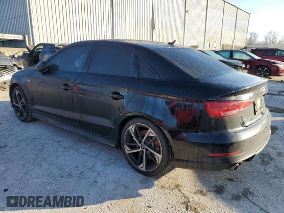 2020 Audi A3 Sedan S line Premium with VIN WAUBEGFF2LA094277, listed as a Copart auction lot 82119383 with 22,548 mi miles. Bid and sale history available at carsss.com. Image 2.