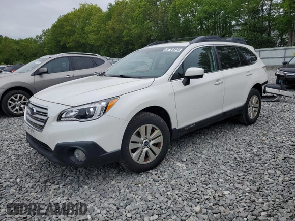 2017 Subaru Outback Premium with VIN 4S4BSADCXH3417774, listed as a Copart auction lot 57786545 with 101,716 mi miles and Salvage title. Bid and sale history available at DreamBid. Image 1.