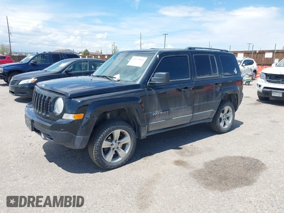 2012 Jeep Patriot Sport with VIN 1C4NJRBB6CD505138, listed as a IAAI auction lot 42173941 with 158,086 mi miles. Bid and sale history available at carsss.com. Image 2.