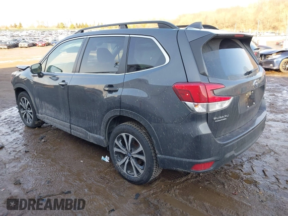 2020 Subaru Forester Limited with VIN JF2SKASC5LH607390, listed as a IAAI auction lot 41685730 with 29,278 mi miles. Bid and sale history available at carsss.com. Image 3.