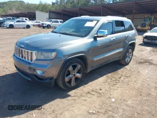 2012 Jeep Grand Cherokee Overland with VIN 1C4RJECT7CC105614, listed as a IAAI auction lot 41629174 with 264,756 mi miles. Bid and sale history available at carsss.com. Image 17.