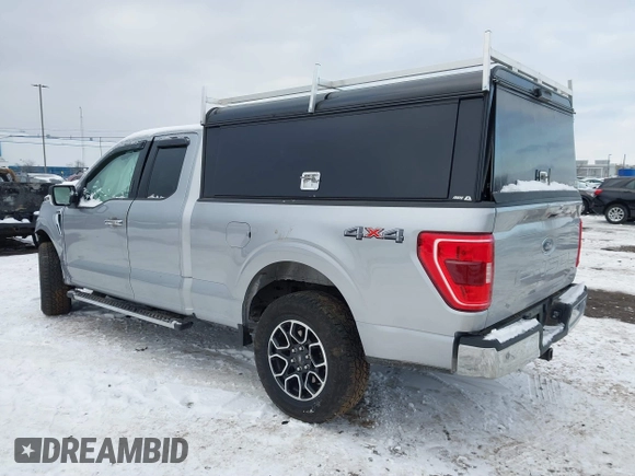 2021 Ford F-150 XL with VIN 1FTFX1E54MFC43510, listed as a IAAI auction lot 41251459 with 15,391 mi miles and . Bid and sale history available at DreamBid. Image 3.