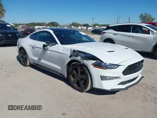 2022 Ford Mustang EcoBoost with VIN 1FA6P8TH5N5139871, listed as a IAAI auction lot 41290333 with 28,566 mi miles and . Bid and sale history available at DreamBid. Image 1.