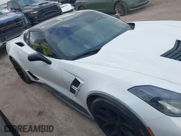 2017 Chevrolet Corvette Grand Sport 2LT z VIN 1G1YY2D77H5117595, wystawiony jako IAAI lot #40302949 z przebiegiem Nie podano mil oraz . Historia ofert i sprzedaży dostępna na DreamBid. Obrazek 13.