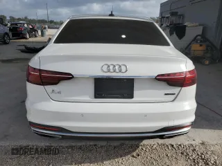 2023 Audi A4 S line Premium Plus with VIN WAUEAAF41PN015815, listed as a Copart auction lot 51277405 with 46,576 mi miles and Salvage Title. Bid and sale history available at DreamBid. Image 6.