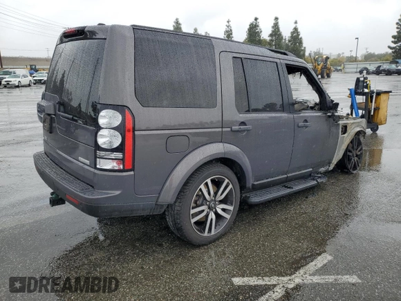 2016 Land Rover LR4 HSE Lux with VIN SALAK2V65GA811829, listed as a Copart auction lot 49287405 with Not Provided miles and Non Repairable. Bid and sale history available at DreamBid. Image 3.