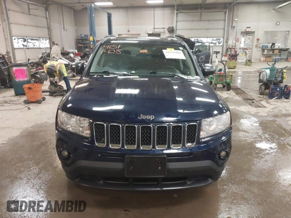 2012 Jeep Compass Latitude with VIN 1C4NJDEB8CD588277, listed as a IAAI auction lot 41511408 with 114,965 mi miles. Bid and sale history available at carsss.com. Image 12.