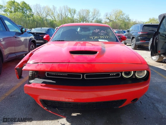 2023 Dodge Challenger GT with VIN 2C3CDZJG5PH510341, listed as a IAAI auction lot 42034775 with 37,772 mi miles. Bid and sale history available at carsss.com. Image 12.