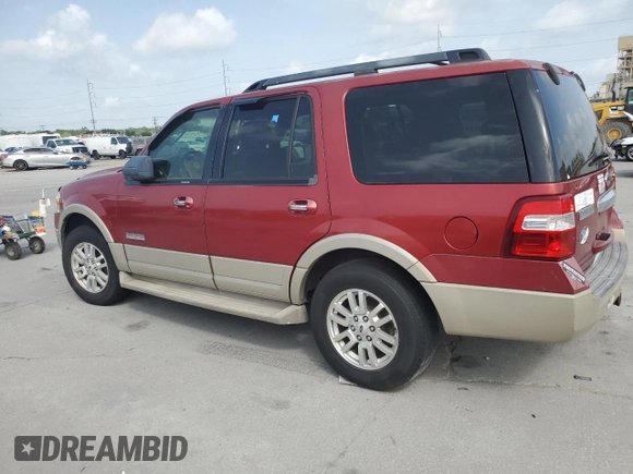 2008 Ford Expedition Eddie Bauer with VIN 1FMFU17548LA77451, listed as a Copart auction lot 62851235 with 202,785 mi miles and Clean title. Bid and sale history available at DreamBid. Image 2.