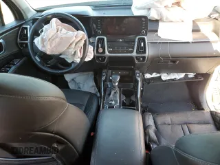 2021 Kia Sorento SX Prestige X-Line with VIN 5XYRKDLFXMG041065, listed as a Copart auction lot 47250275 with Not Provided miles and Salvage Title. Bid and sale history available at carsss.com. Image 8.