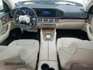 2024 Mercedes-Benz GLS 450 with VIN 4JGFF5KE8RB125341, listed as a Copart auction lot 43917165 with 17,544 mi miles and Salvage title. Bid and sale history available at DreamBid. Image 8.