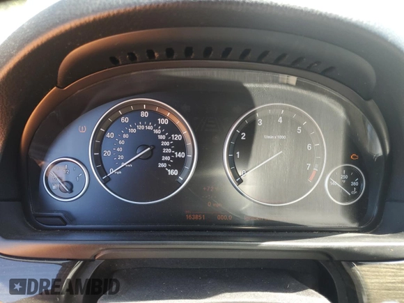 2011 BMW 5 Series 535i with VIN WBAFR7C51BC604123, listed as a Copart auction lot 53751665 with 163,851 mi miles and Clean Title. Bid and sale history available at carsss.com. Image 9.
