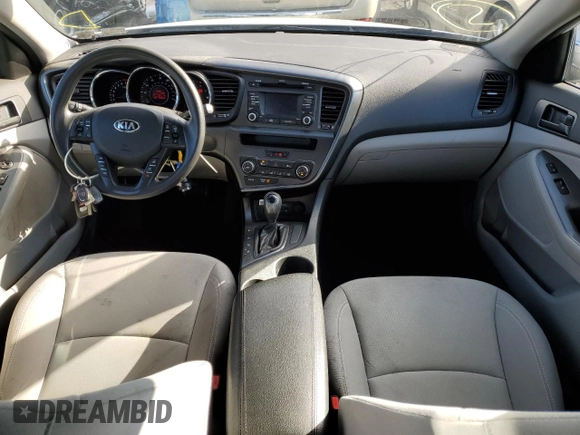 2013 Kia Optima LX with VIN KNAGM4A78D5385108, listed as a Copart auction lot 81477784 with 78,433 mi miles and Salvage Title. Bid and sale history available at carsss.com. Image 8.