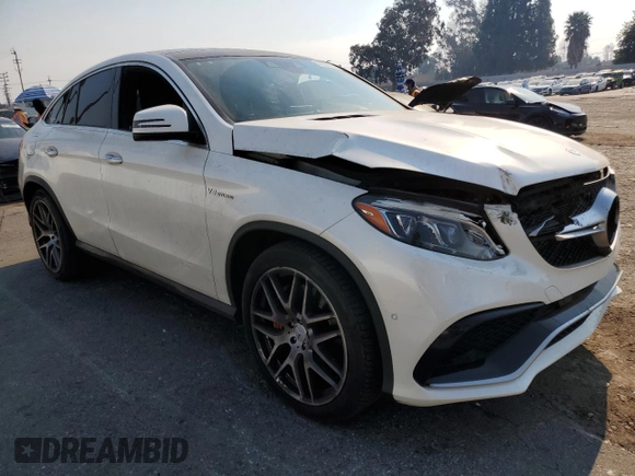 2016 Mercedes-Benz GLE 63 S AMG with VIN 4JGED7FBXGA047144, listed as a Copart auction lot 87331464 with 133,611 mi miles and Salvage title. Bid and sale history available at DreamBid. Image 4.