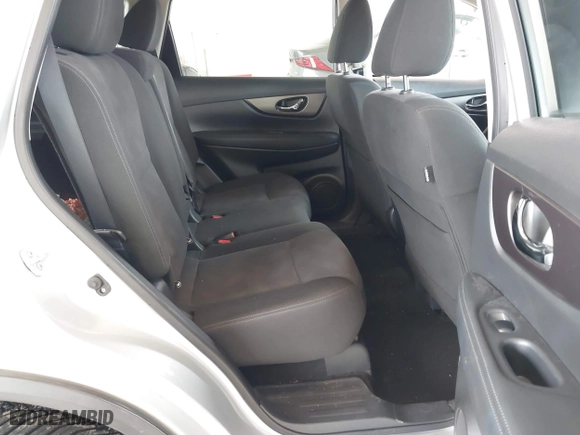 2016 Nissan Rogue S with VIN KNMAT2MVXGP709095, listed as a IAAI auction lot 42014434 with 70,800 mi miles. Bid and sale history available at carsss.com. Image 8.