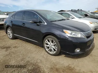 2010 Lexus HS 250h with VIN JTHBB1BAXA2027211, listed as a Copart auction lot 47294545 with 199,674 mi miles and Salvage Title. Bid and sale history available at DreamBid. Image 4.