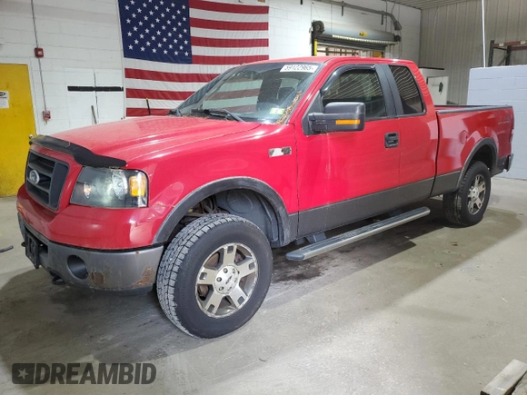 2007 Ford F-150 XLT with VIN 1FTPX14V27FB48857, listed as a Copart auction lot 59122965 with 196,724 mi miles and Salvage title. Bid and sale history available at DreamBid. Image 1.