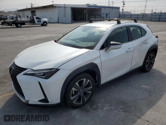 2019 Lexus UX 200 z VIN JTHY3JBH6K2014719, wystawiony jako Copart lot #59621285 z przebiegiem 75 685 mil mil oraz Szkoda całkowita • Salvage title. Historia ofert i sprzedaży dostępna na DreamBid. Obrazek 1.