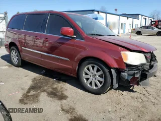 2013 Chrysler Town & Country Touring with VIN 2C4RC1BG6DR650770, listed as a Copart auction lot 48511705 with 132,515 mi miles and Salvage Title. Bid and sale history available at carsss.com. Image 4.