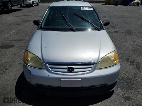 2001 Honda Civic LX z VIN 2HGES16521H519977, wystawiony jako Copart lot #55177585 z przebiegiem 152 993 mil mil oraz Czysty tytuł • Clean title. Historia ofert i sprzedaży dostępna na DreamBid. Obrazek 5.