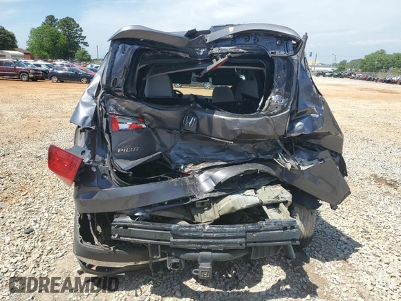 2018 Honda Pilot Elite with VIN 5FNYF6H06JB055564, listed as a Copart auction lot 57170465 with Not provided miles and Salvage title. Bid and sale history available at DreamBid. Image 6.