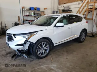 2021 Acura RDX w/Technology Package with VIN 5J8TC2H52ML011149, listed as a Copart auction lot 65769764 with 76,718 mi miles and Salvage Title. Bid and sale history available at carsss.com. Image 1.