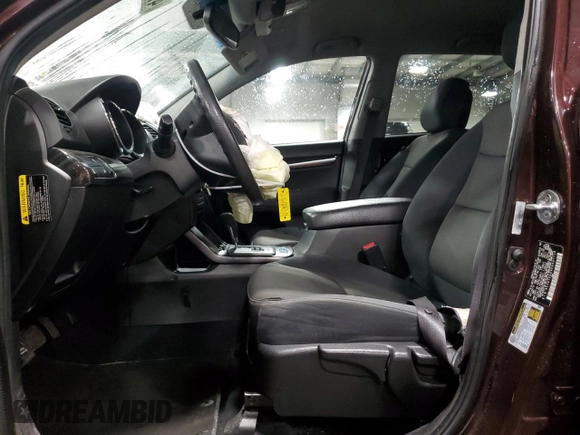2013 Kia Sorento LX with VIN 5XYKTDA69DG397718, listed as a Copart auction lot 47361555 with 99,280 mi miles and Salvage Title. Bid and sale history available at carsss.com. Image 7.