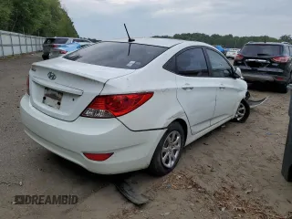 2014 Hyundai Accent GLS with VIN KMHCT4AE8EU684992, listed as a Copart auction lot 41794524 with 86,089 mi miles and Salvage Title. Bid and sale history available at carsss.com. Image 3.