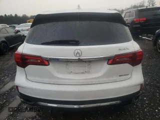 2020 Acura MDX with VIN 5J8YD4H33LL017313, listed as a Copart auction lot 83953704 with 132,961 mi miles and Salvage Title. Bid and sale history available at carsss.com. Image 6.