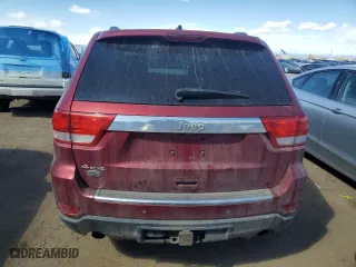 2012 Jeep Grand Cherokee Overland with VIN 1C4RJFCT4CC250602, listed as a Copart auction lot 49503905 with 149,016 mi miles and Salvage Title. Bid and sale history available at carsss.com. Image 6.