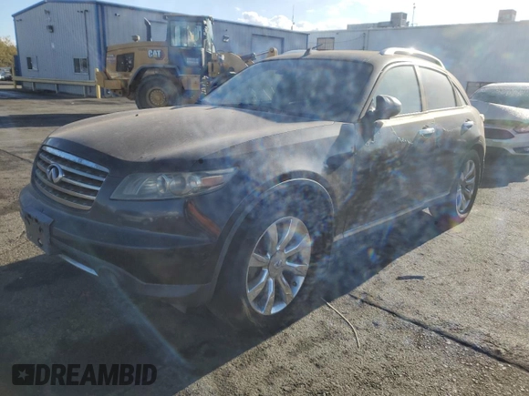 2006 Infiniti FX35 with VIN JNRAS08U96X100023, listed as a Copart auction lot 77657864 with 229,372 mi miles and Clean Title. Bid and sale history available at carsss.com. Image 1.