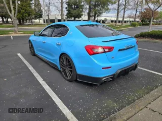 2014 Maserati Ghibli S Q4 z VIN ZAM57RTA7E1089301, wystawiony jako Copart lot #54070585 z przebiegiem 59 787 mil mil oraz Szkoda całkowita • Salvage title. Historia ofert i sprzedaży dostępna na DreamBid. Obrazek 3.