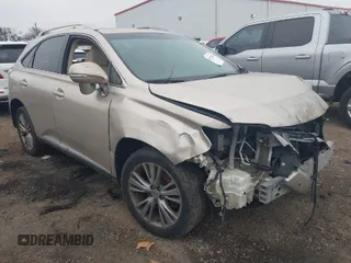 2013 Lexus RX 350 with VIN 2T2ZK1BA9DC110324, listed as a IAAI auction lot 41592289 with 98,035 mi miles and . Bid and sale history available at DreamBid. Image 1.
