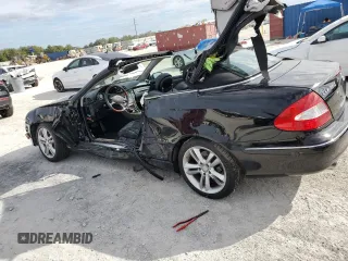 2009 Mercedes-Benz CLK 350 with VIN WDBTK56F29T104192, listed as a Copart auction lot 81130764 with Not Provided miles and Salvage Title. Bid and sale history available at DreamBid. Image 2.